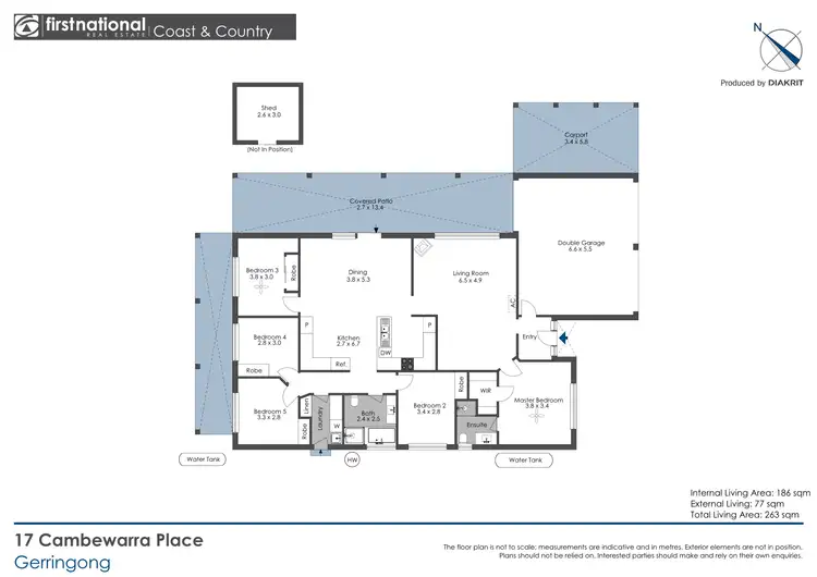 Floorplan of Homely house listing, 17 Cambewarra Place, Gerringong NSW 2534