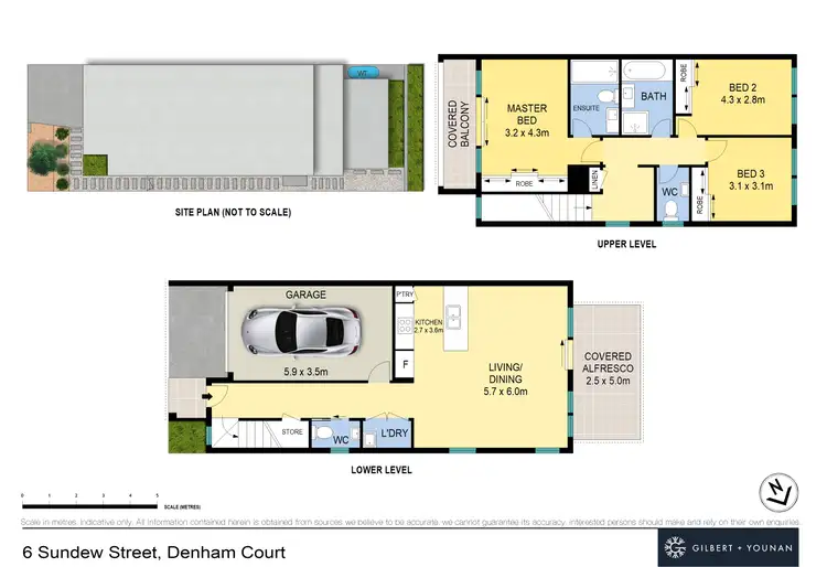 Floorplan of Homely house listing, 6 Sundew Street, Denham Court NSW 2565