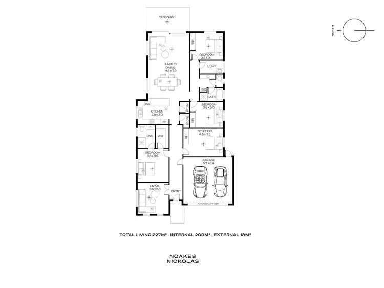Floorplan of Homely house listing, 1 King Close, Beulah Park SA 5067