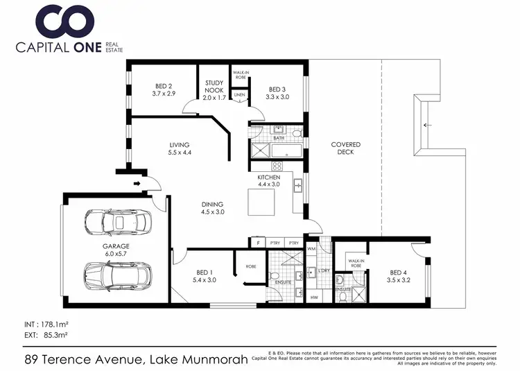 Floorplan of Homely house listing, 89 Terence Avenue, Lake Munmorah NSW 2259