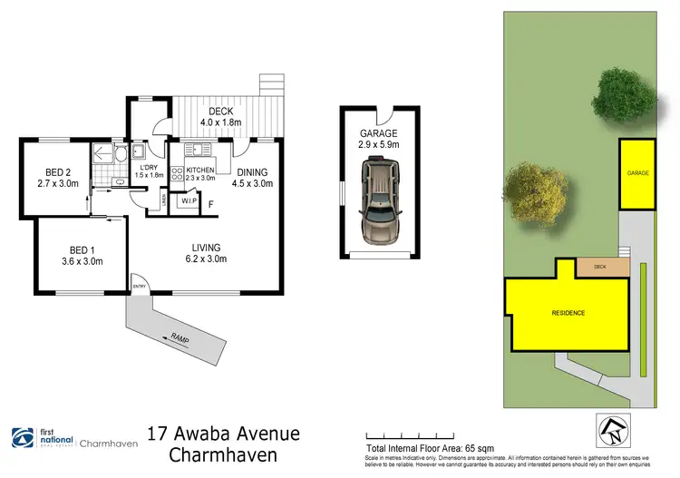 Floorplan of Homely house listing, 17 Awaba Avenue, Charmhaven NSW 2263