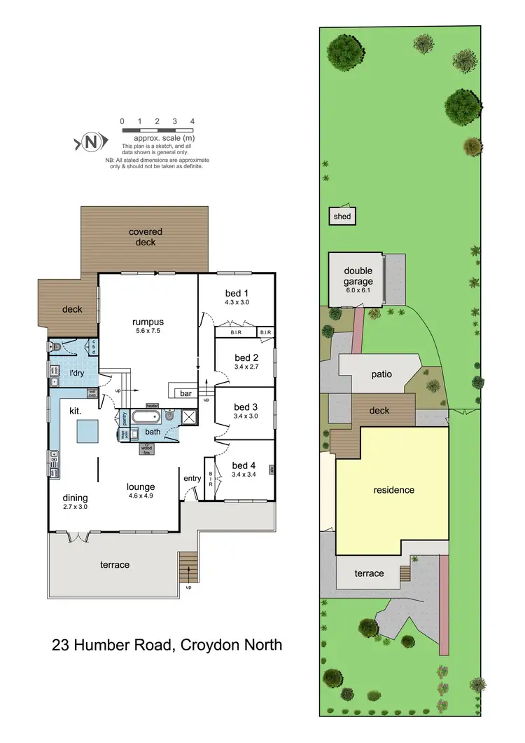 Floorplan of Homely house listing, 23 Humber Road, Croydon North VIC 3136