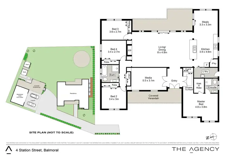 Floorplan of Homely house listing, 4 Station Street, Balmoral NSW 2571
