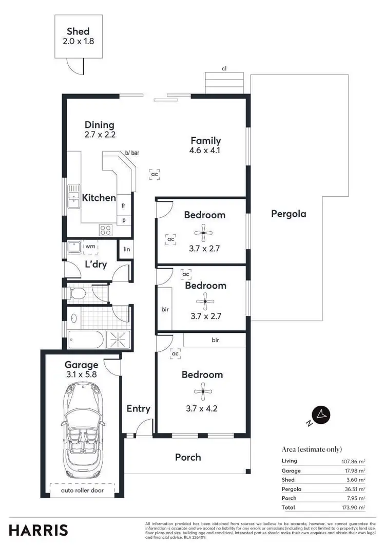 Floorplan of Homely house listing, 32 Kerry Street, Athelstone SA 5076