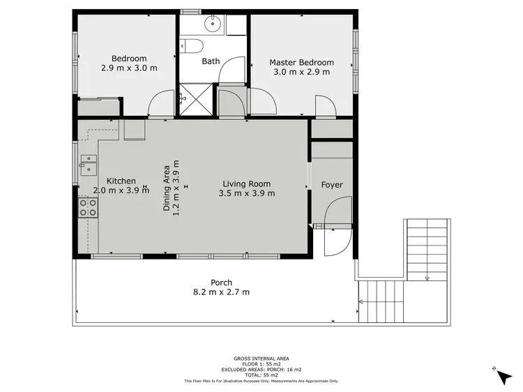 Floorplan of Homely apartment listing, 4/46 Townsend Street, Jindabyne NSW 2627