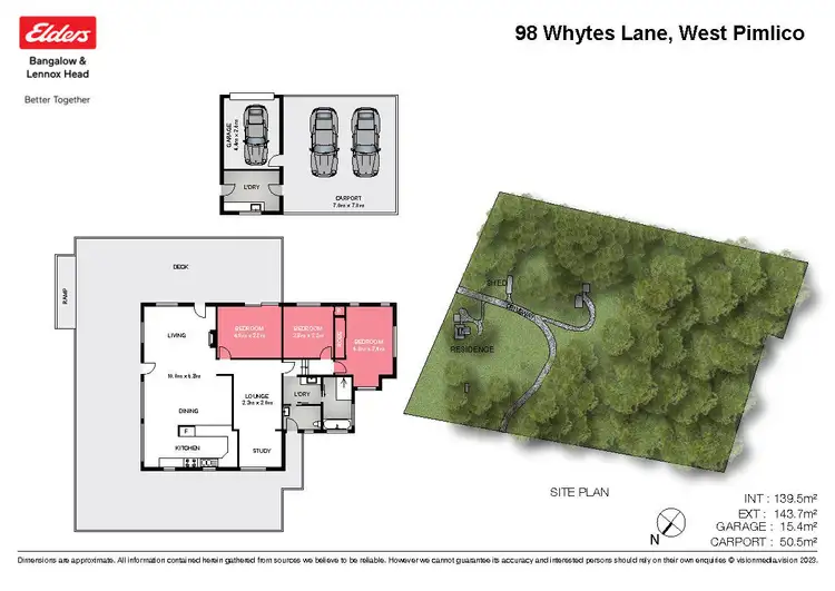 Floorplan of Homely rural property listing, 98 Whytes Lane, Pimlico NSW 2478
