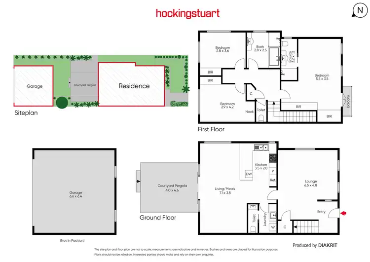 Floorplan of Homely house listing, 4 Satinwood Court, Werribee VIC 3030