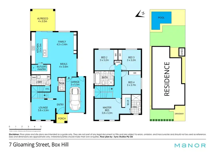 Floorplan of Homely house listing, 7 Gloaming Street, Box Hill NSW 2765