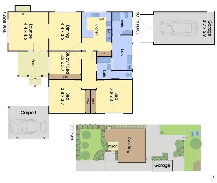 Floorplan of Homely house listing, 56 Heatherdale Road, Mitcham VIC 3132