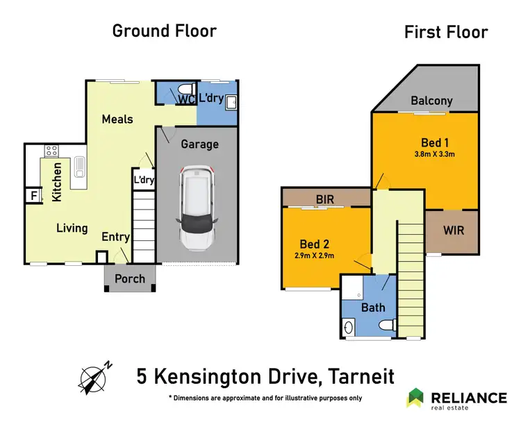Floorplan of Homely house listing, 5 Kensington Drive, Tarneit VIC 3029