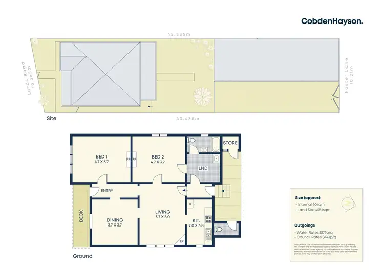 Floorplan of Homely house listing, 41 Lords Road, Leichhardt NSW 2040