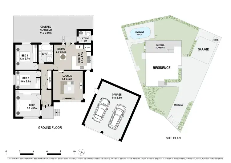 Floorplan of Homely house listing, 8 Yate Place, Marayong NSW 2148