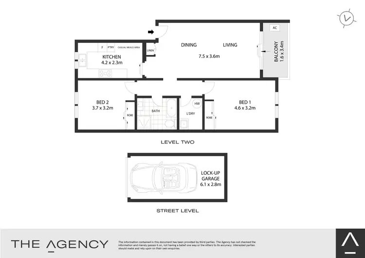 Floorplan of Homely apartment listing, 13/11-13 Abbotsford Parade, Abbotsford NSW 2046