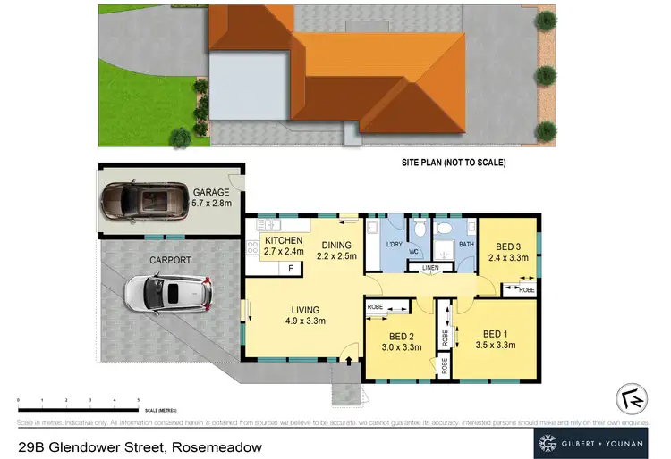 Floorplan of Homely house listing, 29B Glendower Street, Rosemeadow NSW 2560