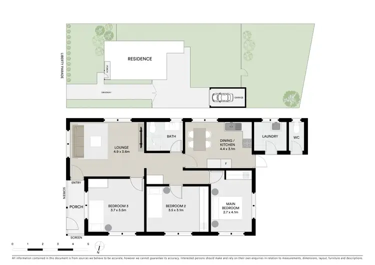 Floorplan of Homely house listing, 87 Liberty Parade, Bellfield VIC 3081
