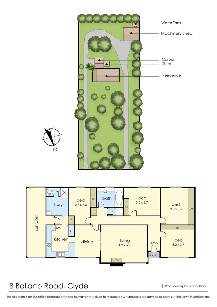 Floorplan of Homely rural property listing, 8 Ballarto Road, Clyde VIC 3978