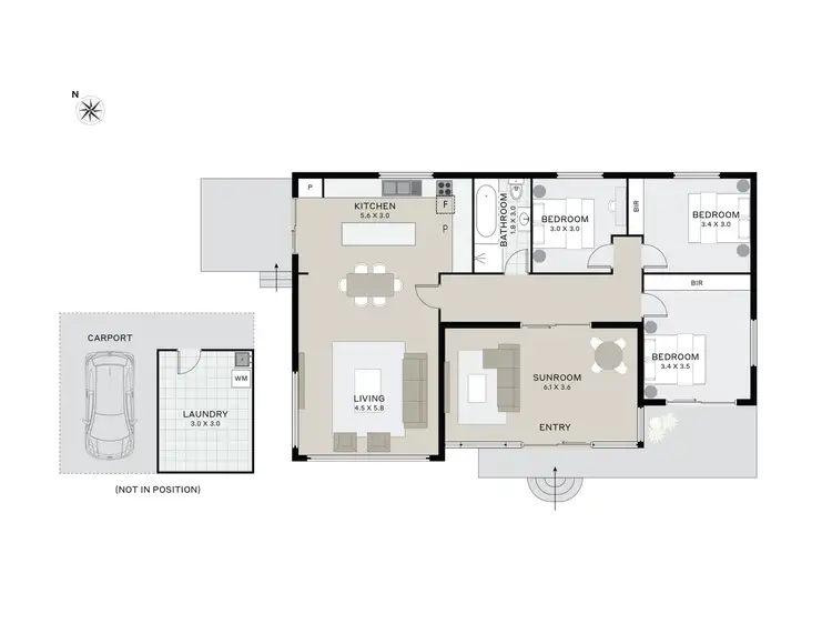 Floorplan of Homely house listing, 21 Fairway Crescent, Riverside TAS 7250