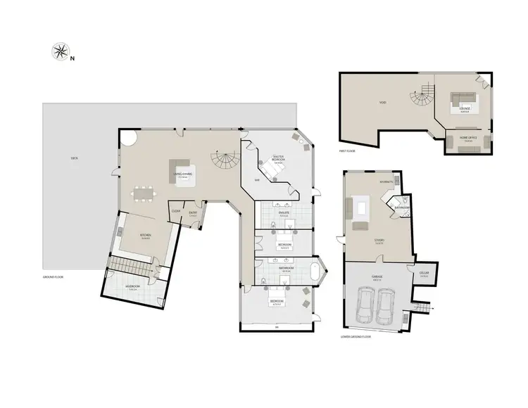 Floorplan of Homely house listing, 203 Rosevears Drive, Rosevears TAS 7277