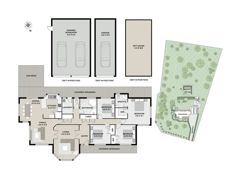 Floorplan of Homely house listing, 10 Mahogany Place, Acton Park TAS 7170