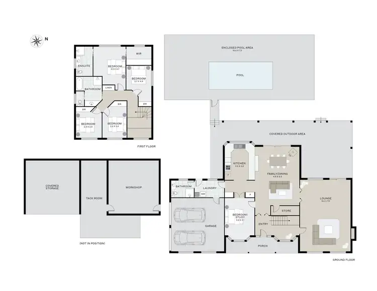 Floorplan of Homely house listing, 41 Everton Place, Acton Park TAS 7170
