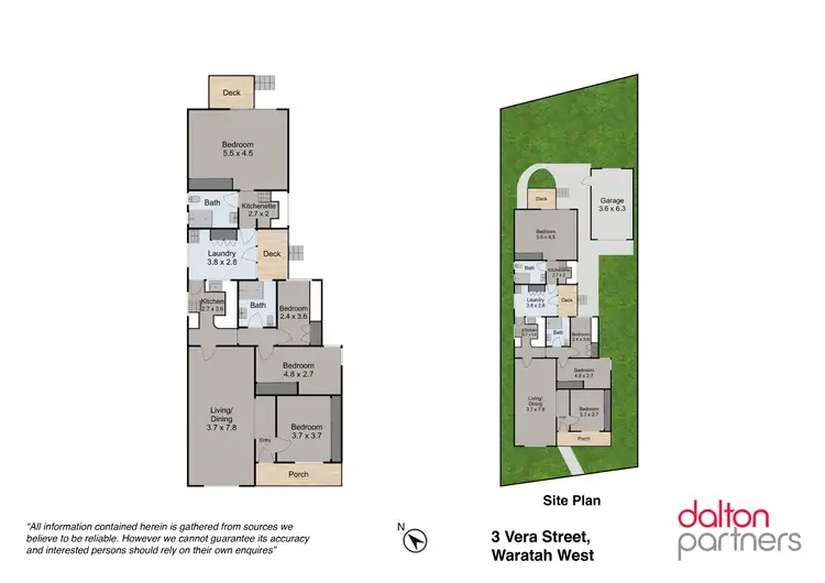 Floorplan of Homely house listing, 3 Vera Street, Waratah West NSW 2298