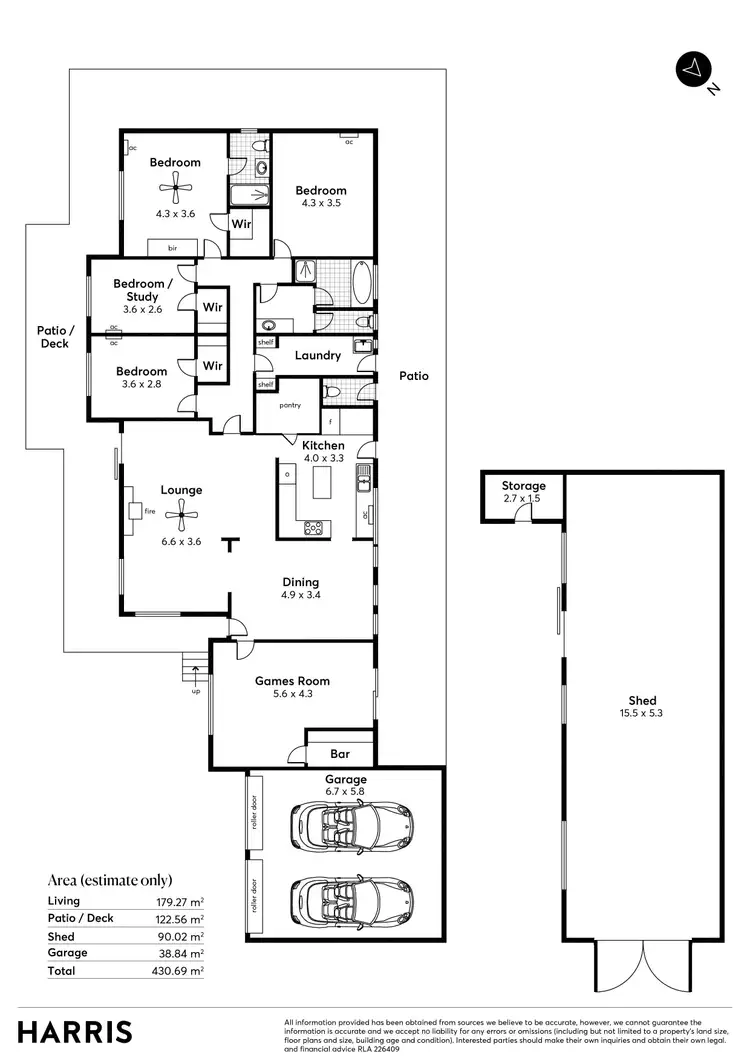 Floorplan of Homely house listing, 58 Onkaparinga Road, Bridgewater SA 5155
