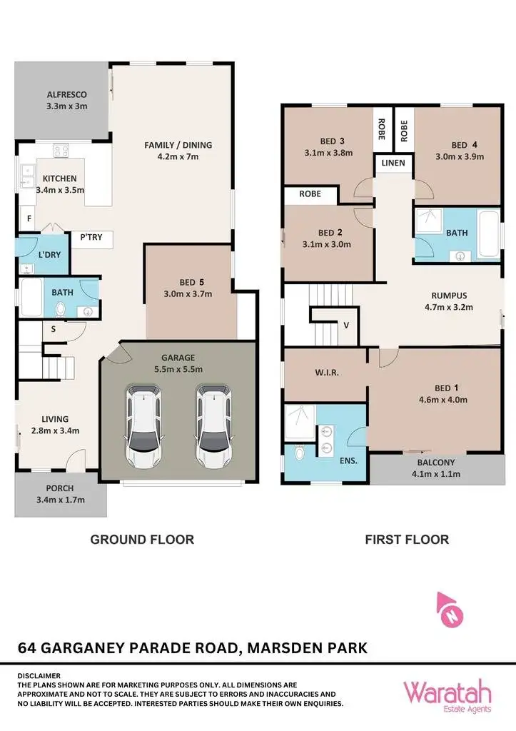 Floorplan of Homely house listing, 64 Garganey Parade, Marsden Park NSW 2765