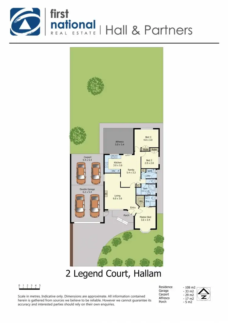 Floorplan of Homely house listing, 2 Legend Court, Hallam VIC 3803