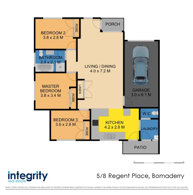 Floorplan of Homely villa listing, 5/8 Regent Place, Bomaderry NSW 2541