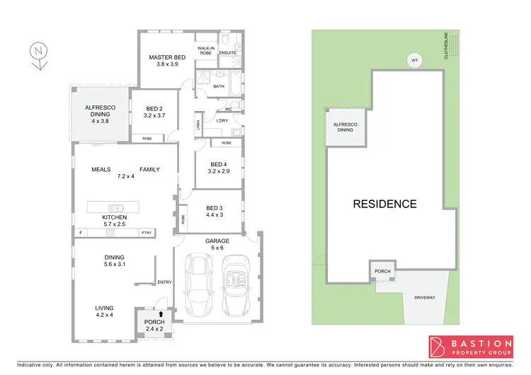 Floorplan of Homely house listing, 22 Nancy Cato Street, Franklin ACT 2913