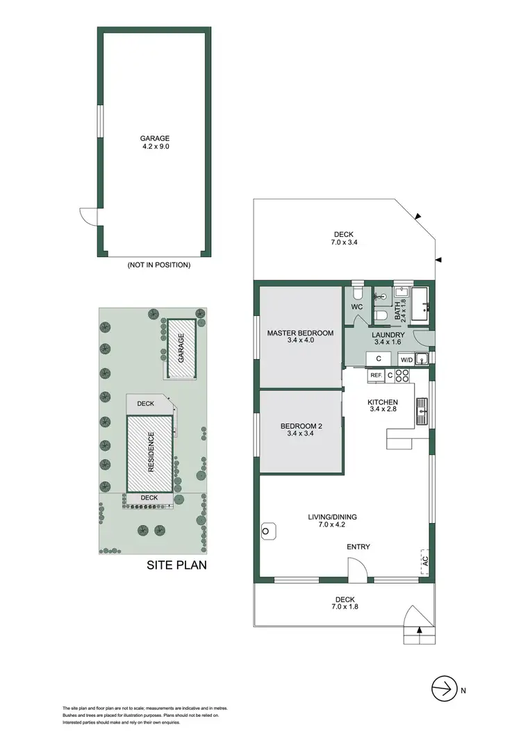 Floorplan of Homely house listing, 33 Wattle Road, Mccrae VIC 3938