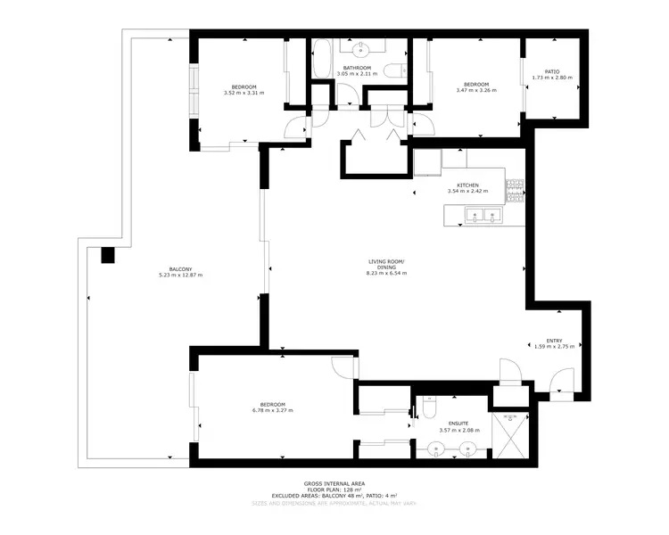 Floorplan of Homely apartment listing, 5/77 Spence Street, Cairns City QLD 4870