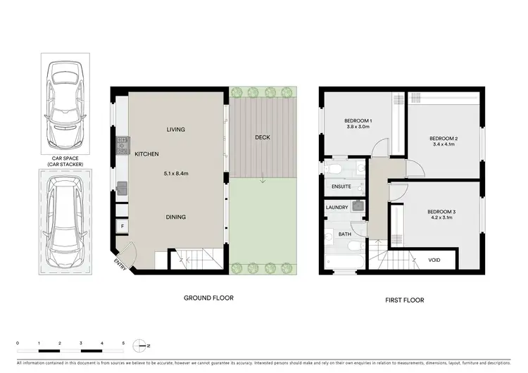 Floorplan of Homely townhouse listing, 4/34 Alexandra Street, St Kilda East VIC 3183