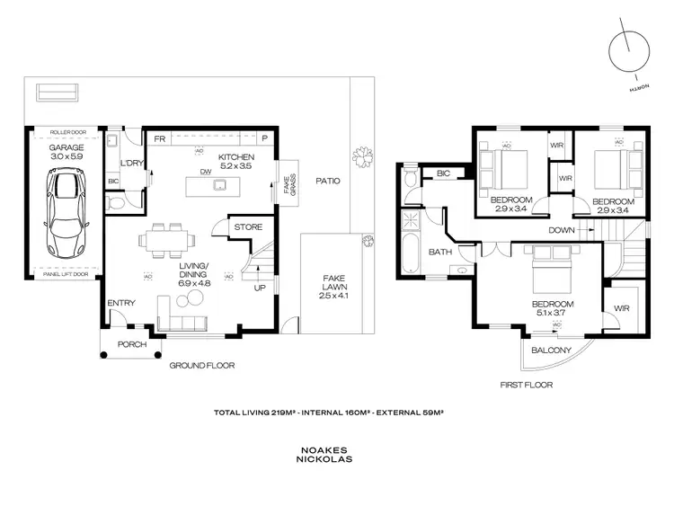 Floorplan of Homely townhouse listing, 8/268 Anzac Highway, Plympton SA 5038