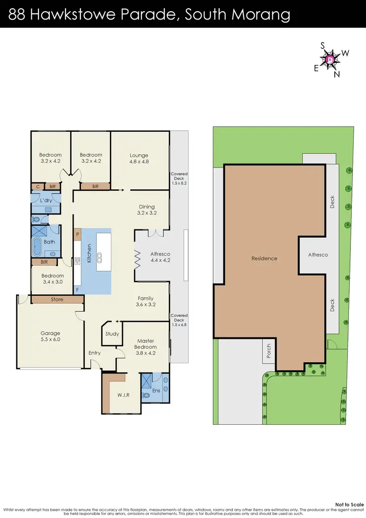 Floorplan of Homely house listing, 88 Hawkstowe Parade, South Morang VIC 3752