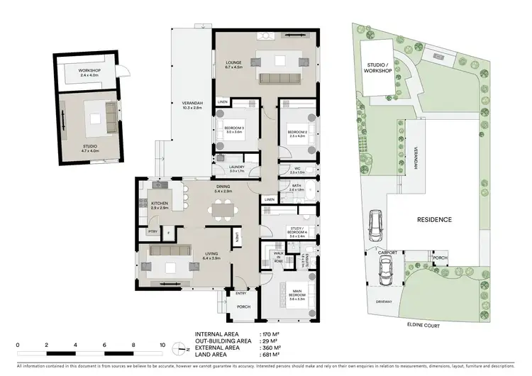 Floorplan of Homely house listing, 9 Eldine Court, Grovedale VIC 3216