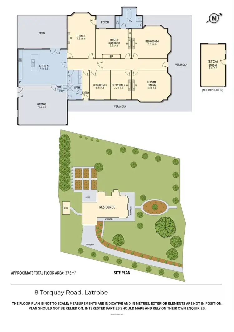 Floorplan of Homely house listing, Lot 1, 8 Torquay Road, Latrobe TAS 7307
