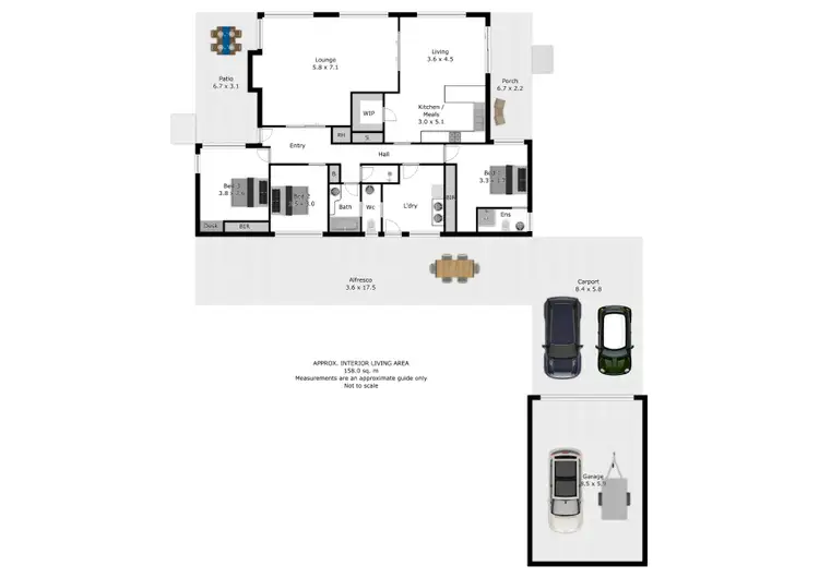 Floorplan of Homely house listing, 231-233 River Street, Corowa NSW 2646