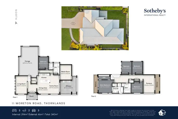 Floorplan of Homely house listing, 11 Moreton Road, Thornlands QLD 4164