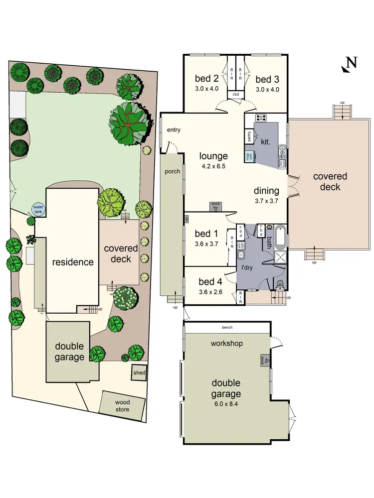 Floorplan of Homely house listing, 11 Wanda Avenue, Wandin North VIC 3139