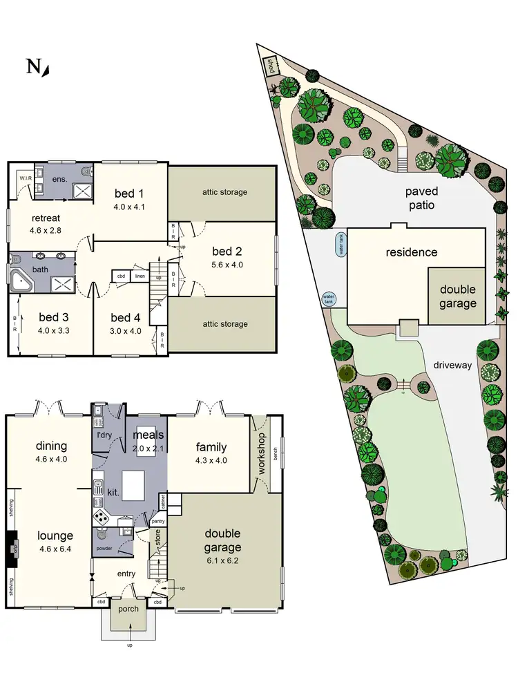 Floorplan of Homely house listing, 12 Cobbitty Court, Boronia VIC 3155