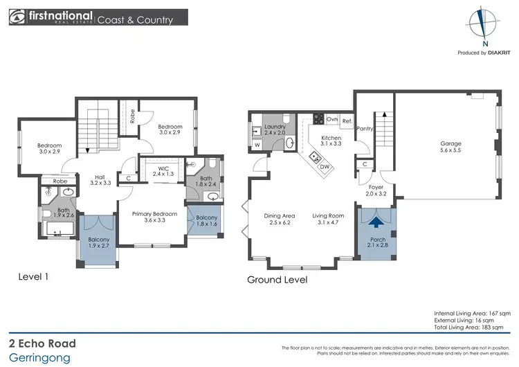 Floorplan of Homely house listing, 2 Echo Road, Gerringong NSW 2534