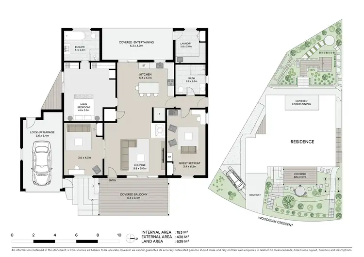 Floorplan of Homely house listing, 19 Woodglen Crescent, Mollymook Beach NSW 2539