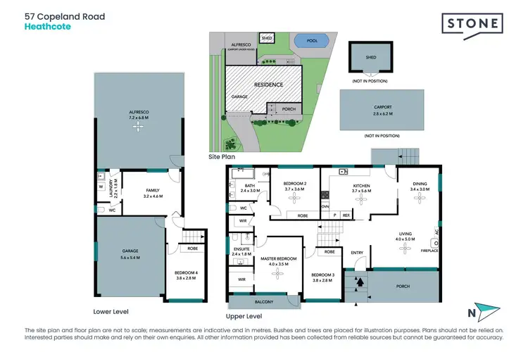 Floorplan of Homely house listing, 57 Copeland Road, Heathcote NSW 2233