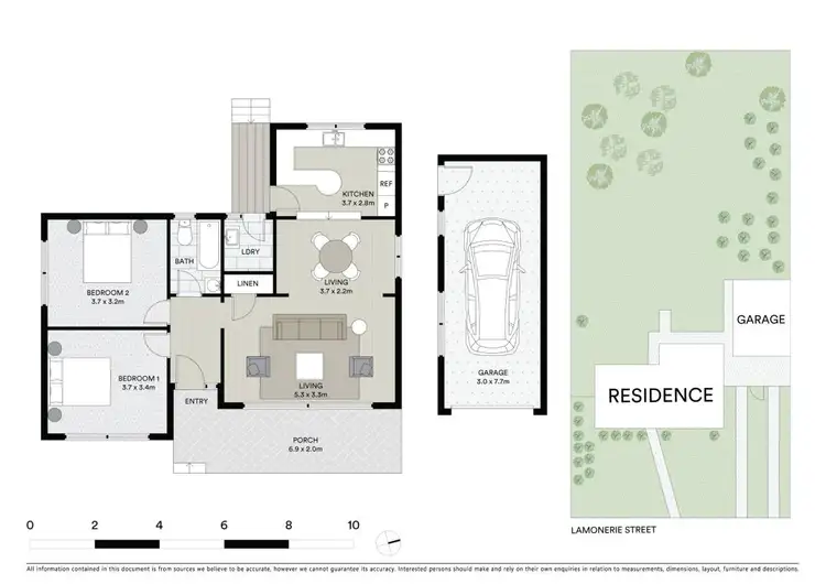 Floorplan of Homely house listing, 6 Lamonerie Street, Toongabbie NSW 2146