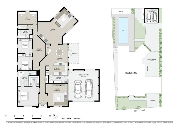 Floorplan of Homely house listing, 1 Lesley Court, Alfredton VIC 3350