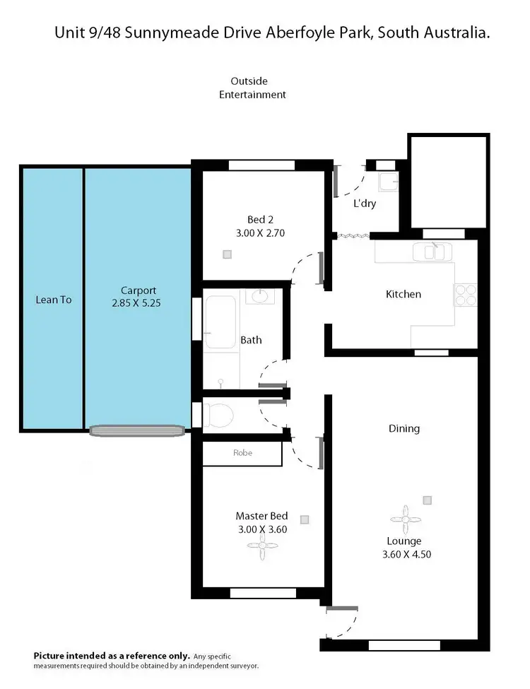 Floorplan of Homely unit listing, 9/48 Sunnymeade Drive, Aberfoyle Park SA 5159