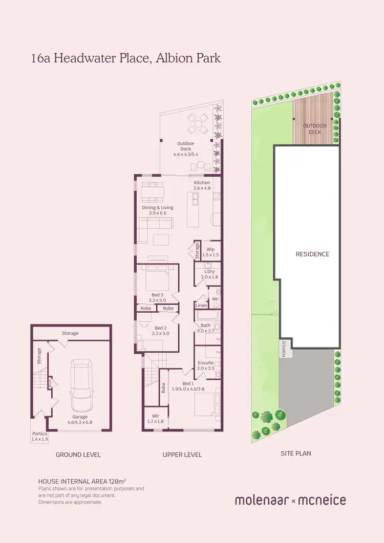Floorplan of Homely townhouse listing, 16a Headwater Place, Albion Park NSW 2527