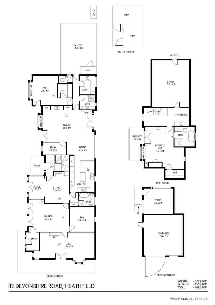 Floorplan of Homely house listing, 32 Devonshire Road, Heathfield SA 5153