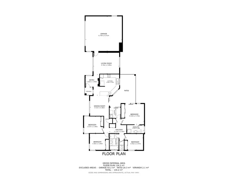 Floorplan of Homely house listing, 23 Allanton Link, Trinity Park QLD 4879